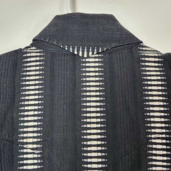 Vtg 90s Brooks & Dunn Shirt Mens XL‎ Pearl Snap Buttons Western Chore Wear Rodeo - Picture 10 of 16